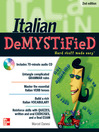 Title details for Italian DeMYSTiFieD by Marcel Danesi - Wait list